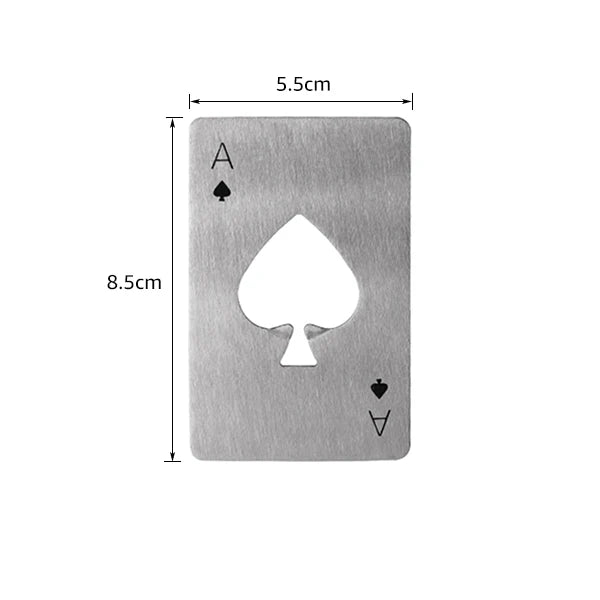 Mini durevole apribottiglie per birra utensile da cucina con lama per barra di rimozione apribottiglie piatto in acciaio inossidabile