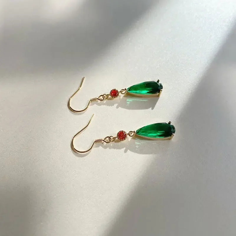 Orecchini a bottone in cristallo Anime giapponesi orecchini in Costume Clip per l'orecchio per le donne ragazze accessori per gioielli Cosplay regalo