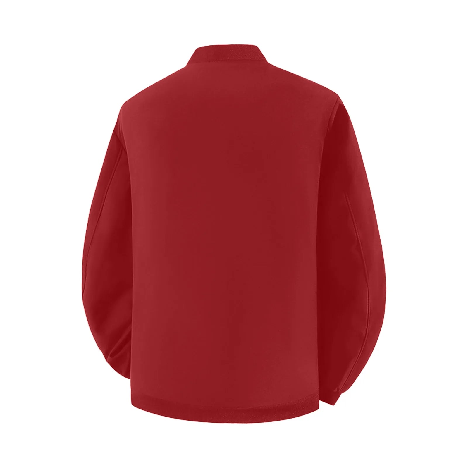 Giacca da baseball da uomo Giacca Top con orlo in colore a contrasto Design semplice Colletto da baseball Stile Abbigliamento quotidiano Primavera Autunno All-Match Basic