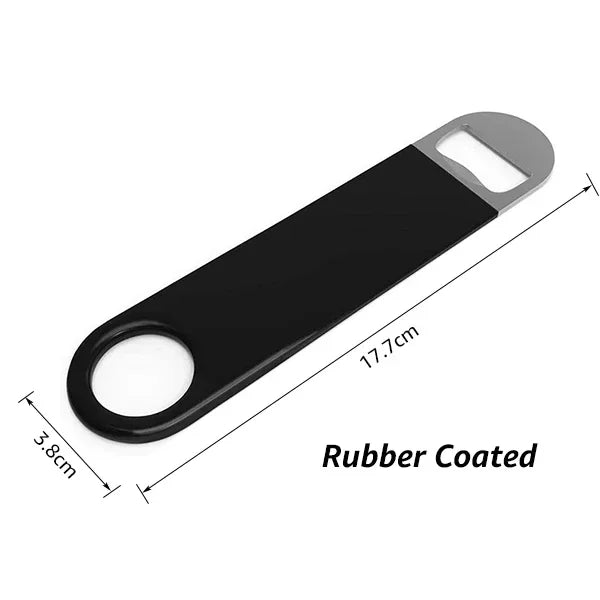 Mini durevole apribottiglie per birra utensile da cucina con lama per barra di rimozione apribottiglie piatto in acciaio inossidabile