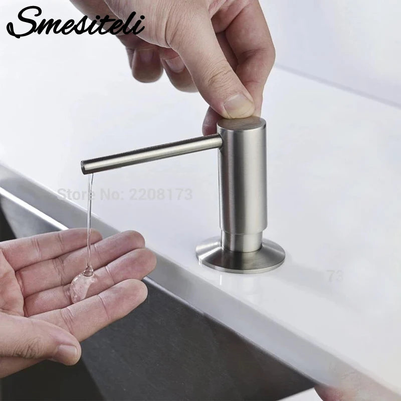 Dispenser di sapone cucina bagno costruito In ottone massiccio Smesiteli Design facile installazione-bene e robusto
