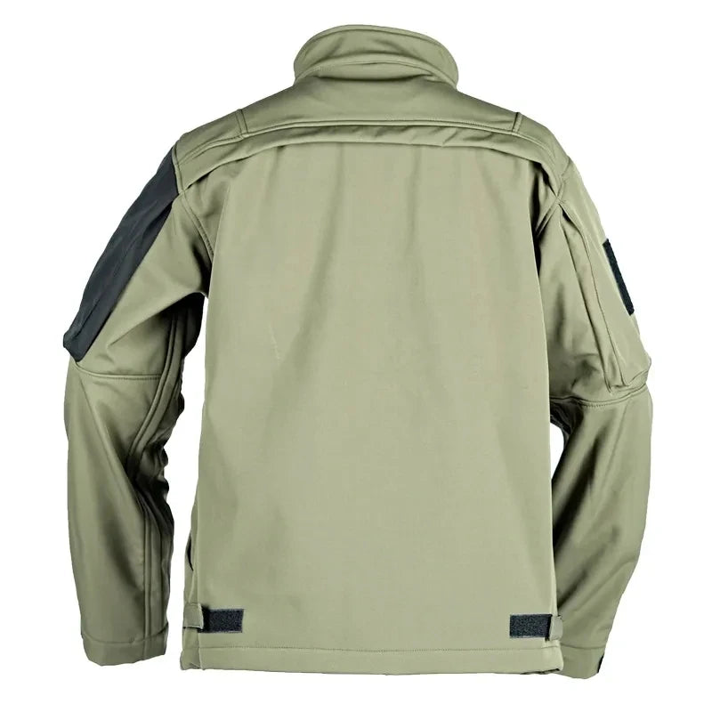 Giacche tattiche uomo pelle di squalo giacca militare Soft Shell impermeabile in pile antivento caldo moto Multi-tasche cappotti militari