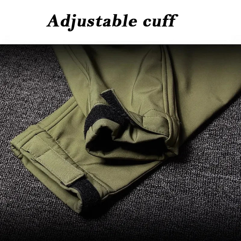Giacche tattiche uomo pelle di squalo giacca militare Soft Shell impermeabile in pile antivento caldo moto Multi-tasche cappotti militari