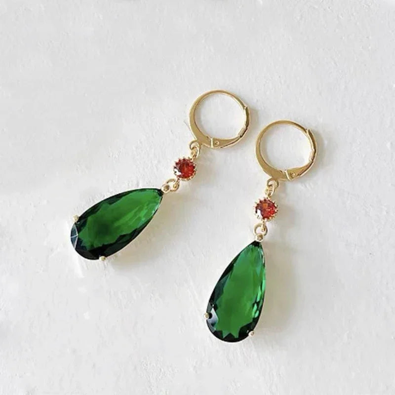 Orecchini a bottone in cristallo Anime giapponesi orecchini in Costume Clip per l'orecchio per le donne ragazze accessori per gioielli Cosplay regalo