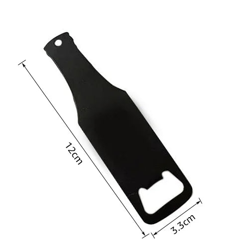 Mini durevole apribottiglie per birra utensile da cucina con lama per barra di rimozione apribottiglie piatto in acciaio inossidabile
