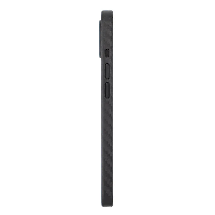 Custodia per telefono ultra sottile da 0,3 mm per iPhone 16 15 14 13 12 11 Pro Max Mini custodia protettiva struttura brasatura in carbonio PP