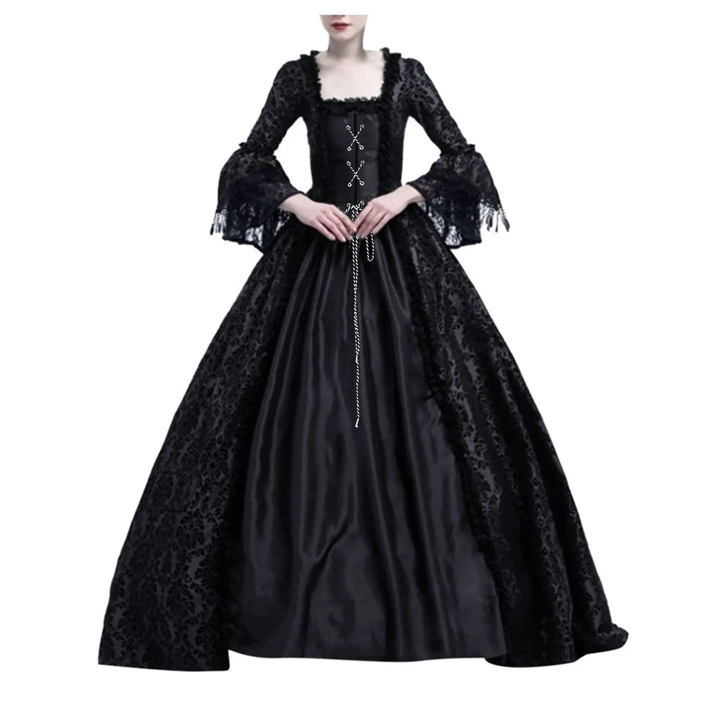 Costume di Halloween per donne adulte Costumi cosplay medievali Abito di Halloween gotico vintage ssidisfraz halloween para mujer