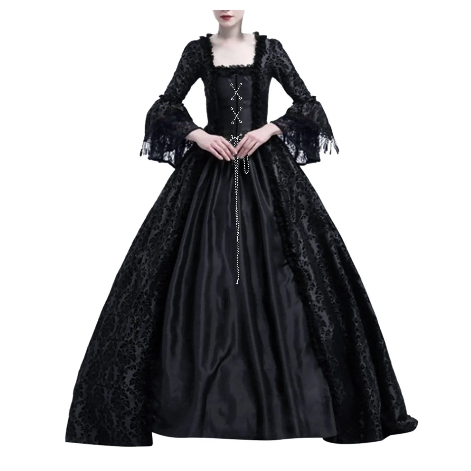 Costume di Halloween per donne adulte Costumi cosplay medievali Abito di Halloween gotico vintage ssidisfraz halloween para mujer