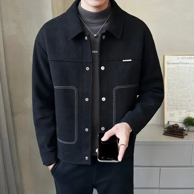 Giacca da uomo Cappotto da uomo di alta qualità Elegante primavera autunno Marche originali Vendita a buon mercato Abbigliamento Moda 2025 Consegna veloce Joker