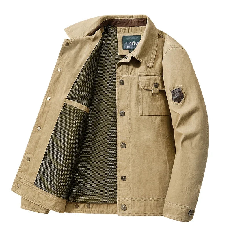 Cappotto Giacca da baseball Abbigliamento da uomo Giacca calda antivento Giacche da uomo Semplice giacca bomber da uomo in stile britannico Cargo di nuova moda