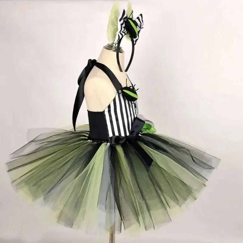 2025 Costumi di Halloween de cosplay di Halloween pour filles, CÔTÉ cinelle, inscte de la giungla, vêtements de fête, vestaglia