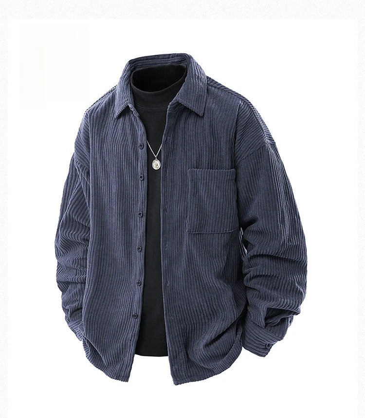Giacca da uomo resistente all'usura, antivento, traspirante Giacca casual ampia di alta qualità Morbida e confortevole Giacche di tendenza versatili