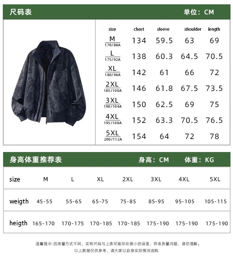 Giacca da uomo autunno nuovo arrivo giacca corta allentata tie dye colletto alla coreana casual streetwear capispalla bomber