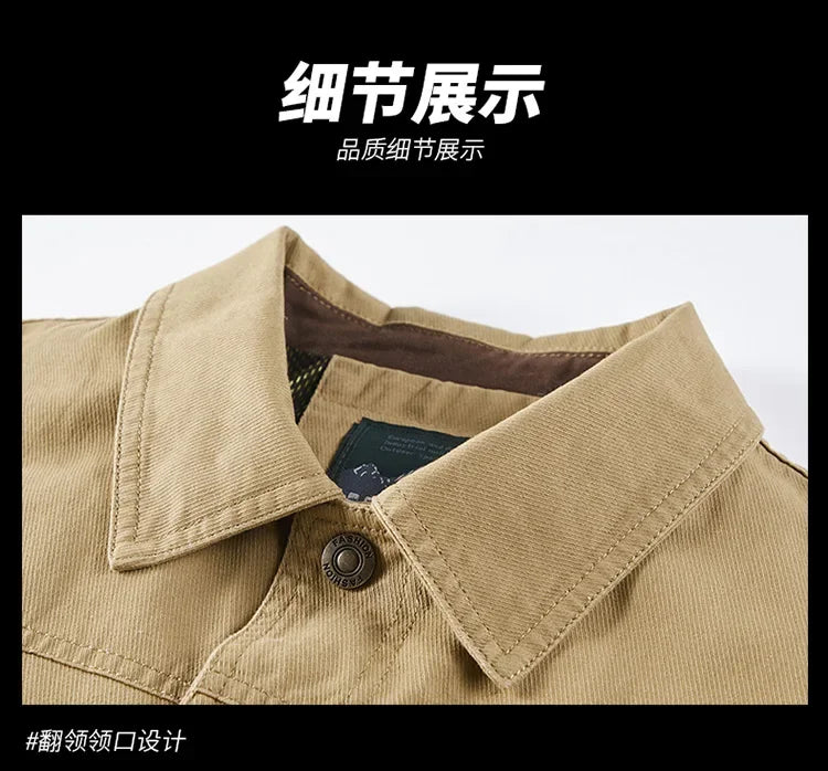 Cappotto Giacca da baseball Abbigliamento da uomo Giacca calda antivento Giacche da uomo Semplice giacca bomber da uomo in stile britannico Cargo di nuova moda