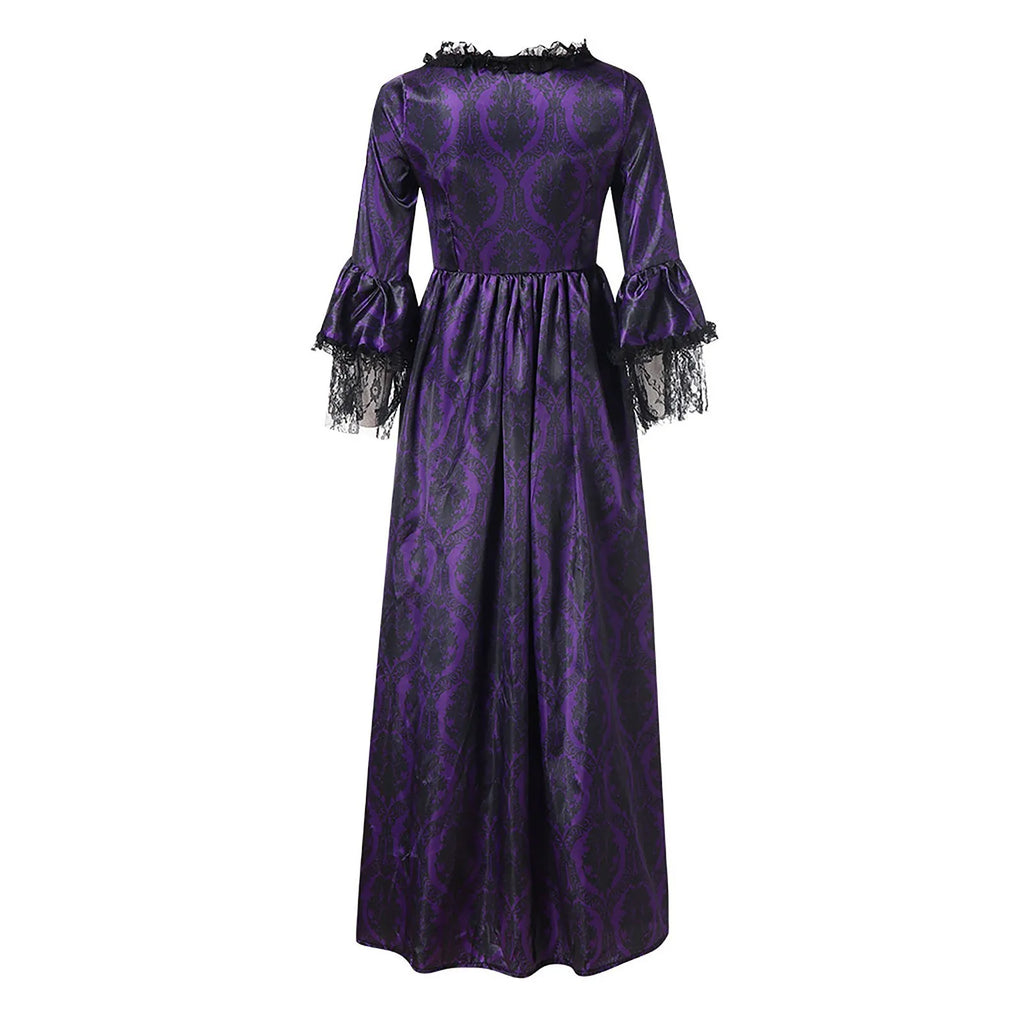 Costume di Halloween per donne adulte Costumi cosplay medievali Abito di Halloween gotico vintage ssidisfraz halloween para mujer