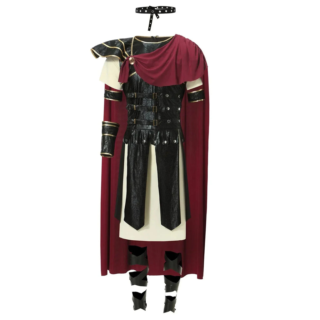 Costume di Halloween de Cosplay Meddiéval pour Homme et Femme, Déguisement de Spartiate, Kokor, Gladiatore, alier orale Royal
