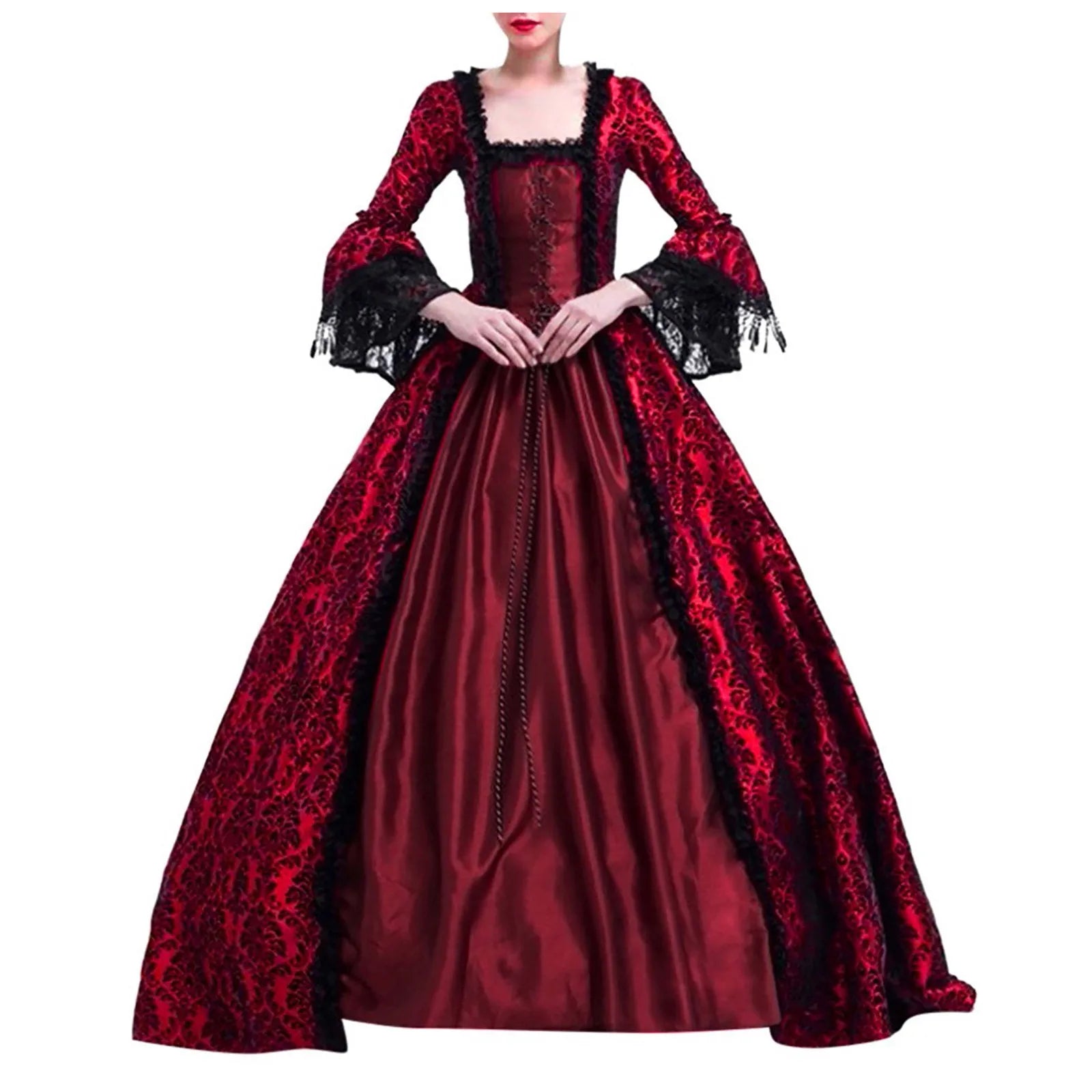 Costume di Halloween per donne adulte Costumi cosplay medievali Abito di Halloween gotico vintage ssidisfraz halloween para mujer
