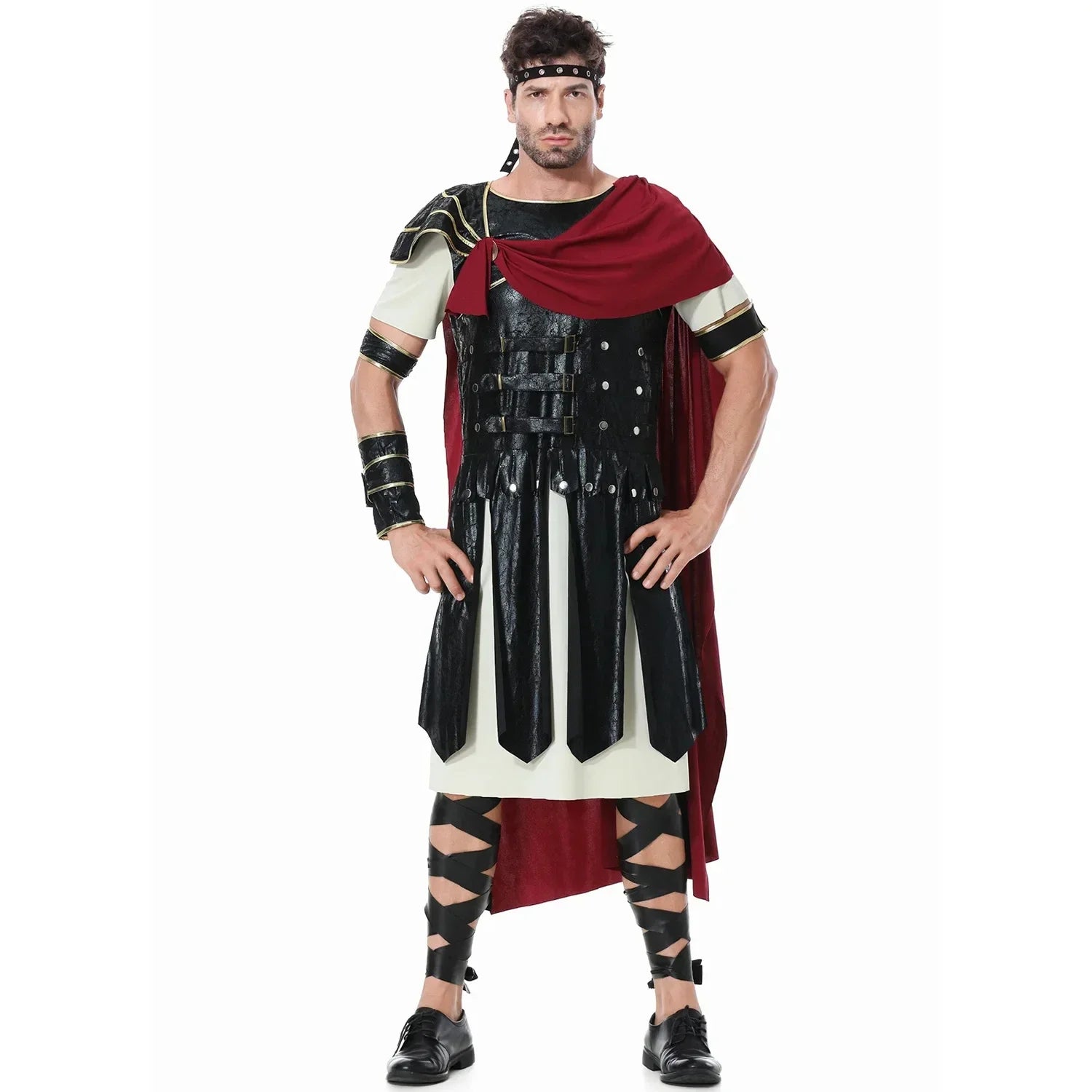 Costume di Halloween de Cosplay Meddiéval pour Homme et Femme, Déguisement de Spartiate, Kokor, Gladiatore, alier orale Royal