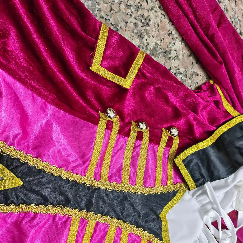 Costumi di Halloween Costume da pirata medievale per donna sexy S-XL Costume da caraibico vichingo Cosplay Carnevale Festival Party Halloween Outfit