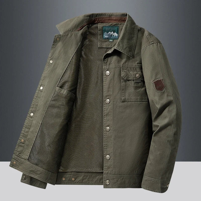 Cappotto Giacca da baseball Abbigliamento da uomo Giacca calda antivento Giacche da uomo Semplice giacca bomber da uomo in stile britannico Cargo di nuova moda