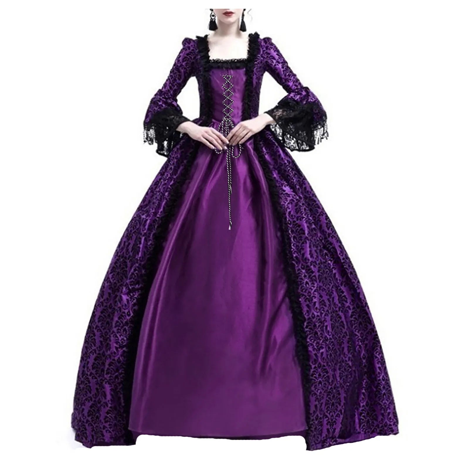 Costume di Halloween per donne adulte Costumi cosplay medievali Abito di Halloween gotico vintage ssidisfraz halloween para mujer