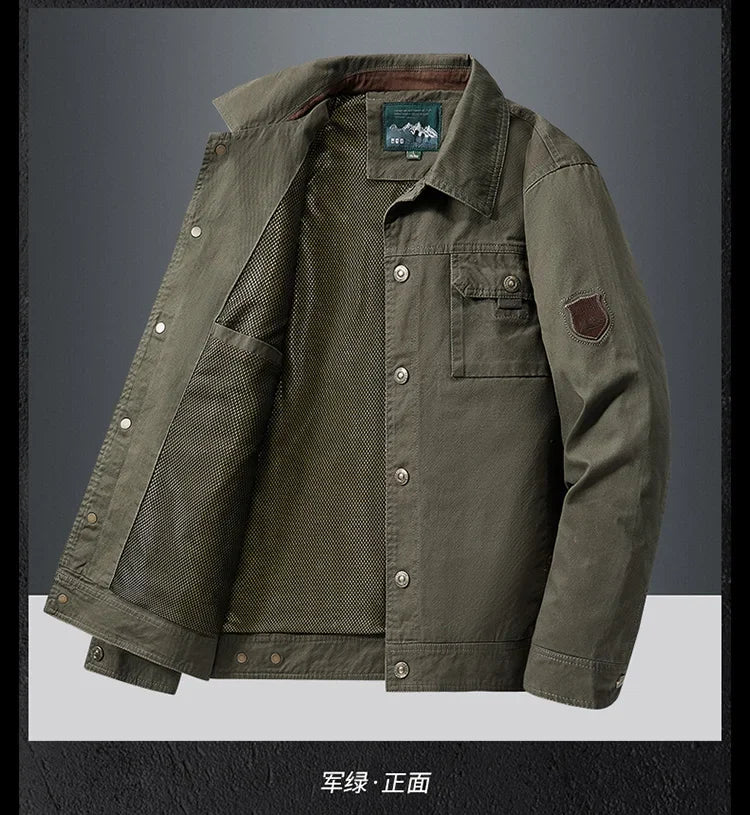 Cappotto Giacca da baseball Abbigliamento da uomo Giacca calda antivento Giacche da uomo Semplice giacca bomber da uomo in stile britannico Cargo di nuova moda