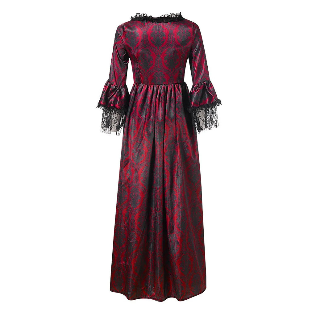 Costume di Halloween per donne adulte Costumi cosplay medievali Abito di Halloween gotico vintage ssidisfraz halloween para mujer