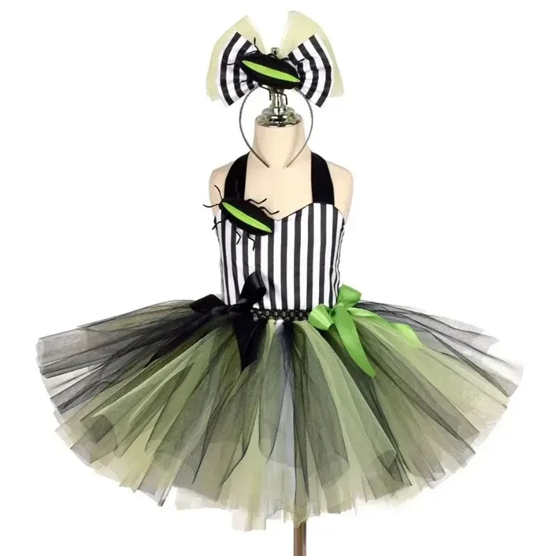 2025 Costumi di Halloween de cosplay di Halloween pour filles, CÔTÉ cinelle, inscte de la giungla, vêtements de fête, vestaglia