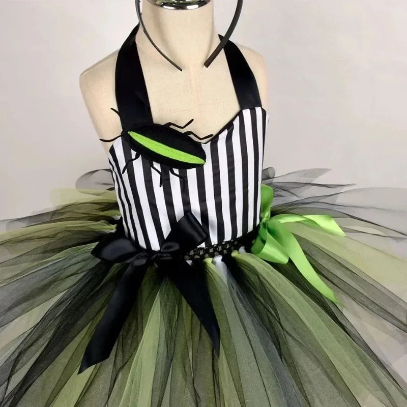 2025 Costumi di Halloween de cosplay di Halloween pour filles, CÔTÉ cinelle, inscte de la giungla, vêtements de fête, vestaglia