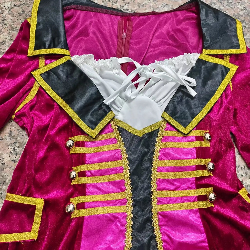 Costumi di Halloween Costume da pirata medievale per donna sexy S-XL Costume da caraibico vichingo Cosplay Carnevale Festival Party Halloween Outfit