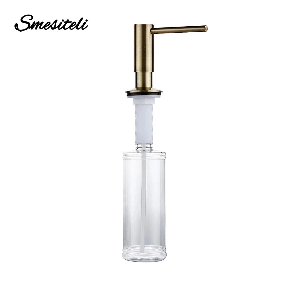 Dispenser di sapone cucina bagno costruito In ottone massiccio Smesiteli Design facile installazione-bene e robusto