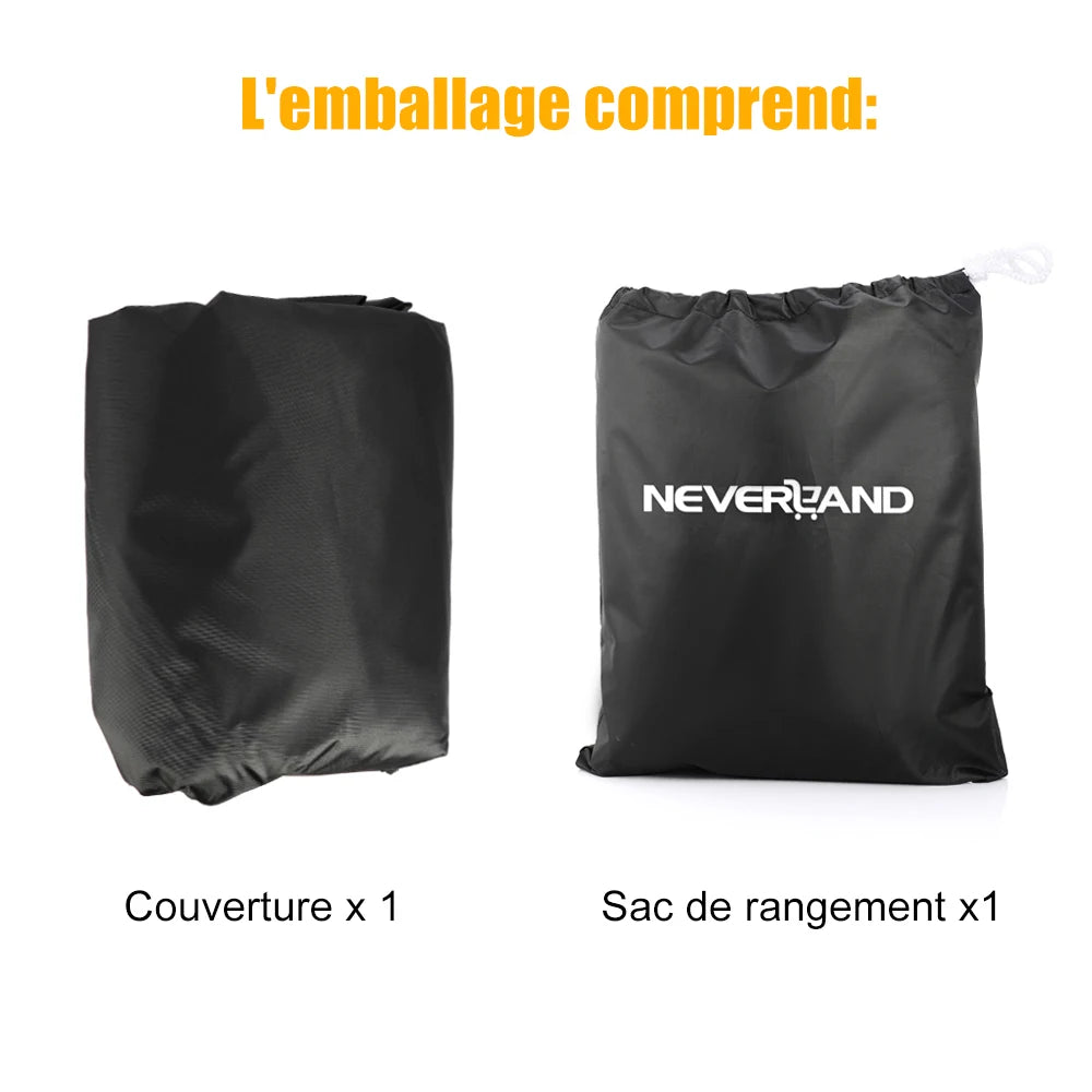 Quad Bike ATV 4x4 Moto Bike Cover Universale Impermeabile Pioggia Moto Veicolo Scooter Kart Moto Coperture Striscia Riflettente D
